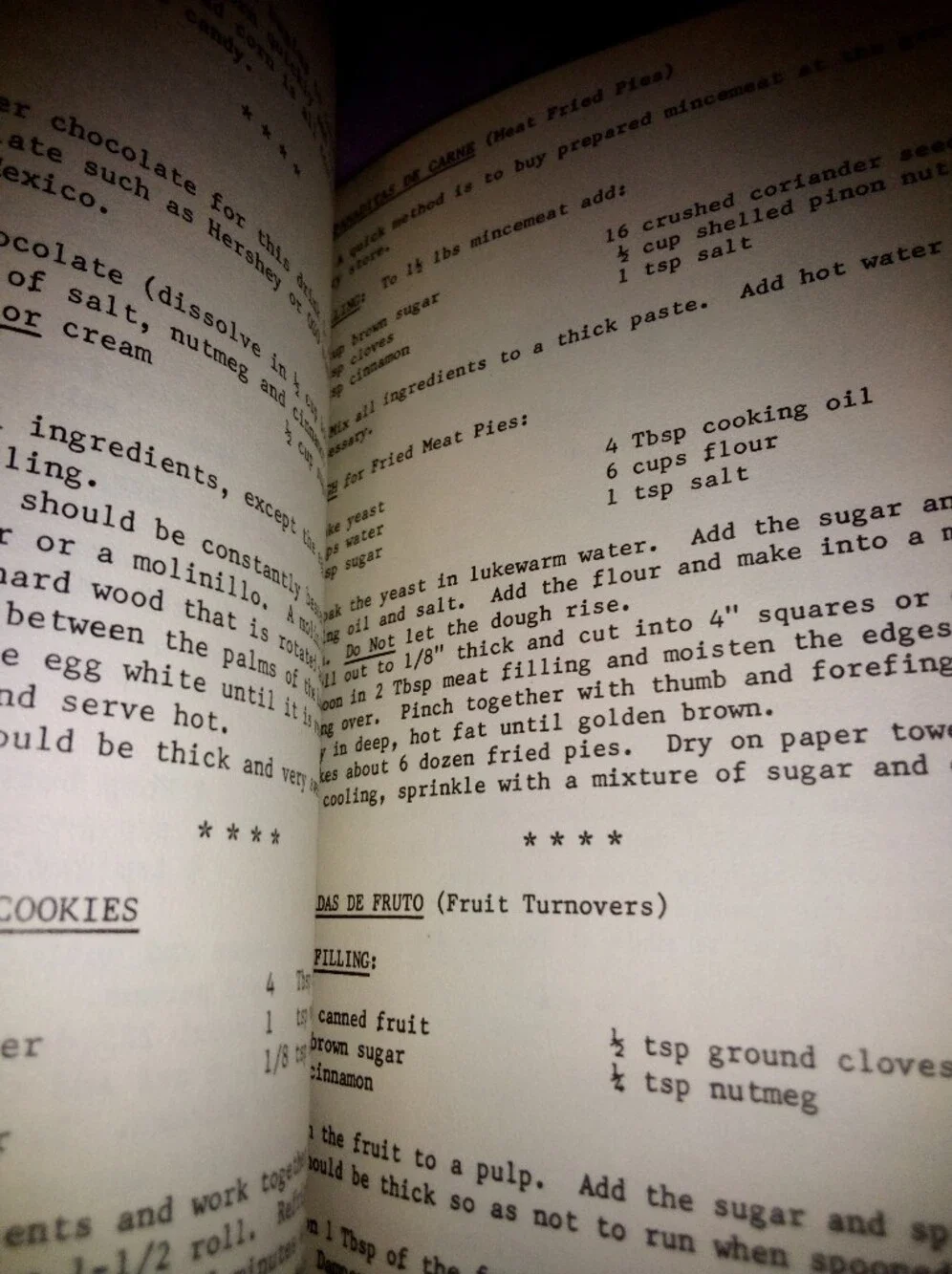 Lot Of 3 Old Paperback Cookbooks